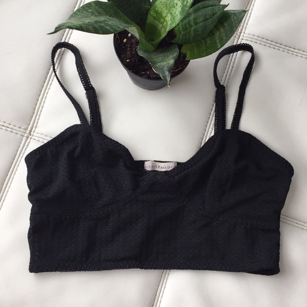 Check & Stripe Bralette